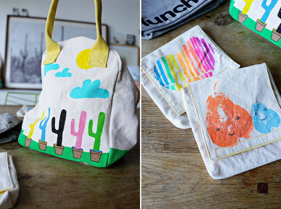 Favorites: School Lunches With Fluf Lunch Bags — Good on Paper