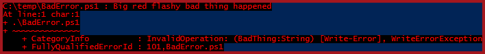 Big red flashy bad things here...