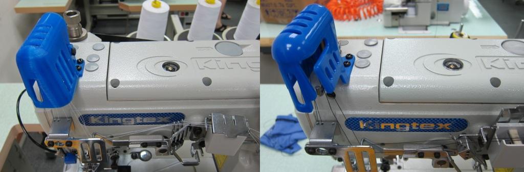 The blue cover is making by 3D printer. &nbsp; &nbsp; &nbsp; &nbsp; &nbsp; &nbsp; &nbsp; &nbsp; &nbsp; &nbsp; &nbsp; &nbsp; &nbsp; &nbsp; &nbsp; &nbsp; &nbsp; &nbsp; &nbsp; &nbsp; The blue cover is making by mass produce