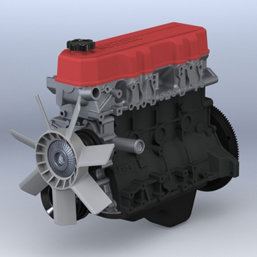 以後Toyota的引擎可以用3d列印出來