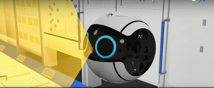 3D列印的Int-Ball機器人是地球跟太空之間的溝通橋樑