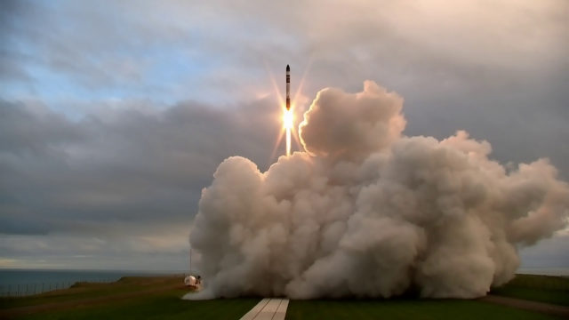 ▲ 「Its a Test」任務發射升空。(Source: Rocket Lab )