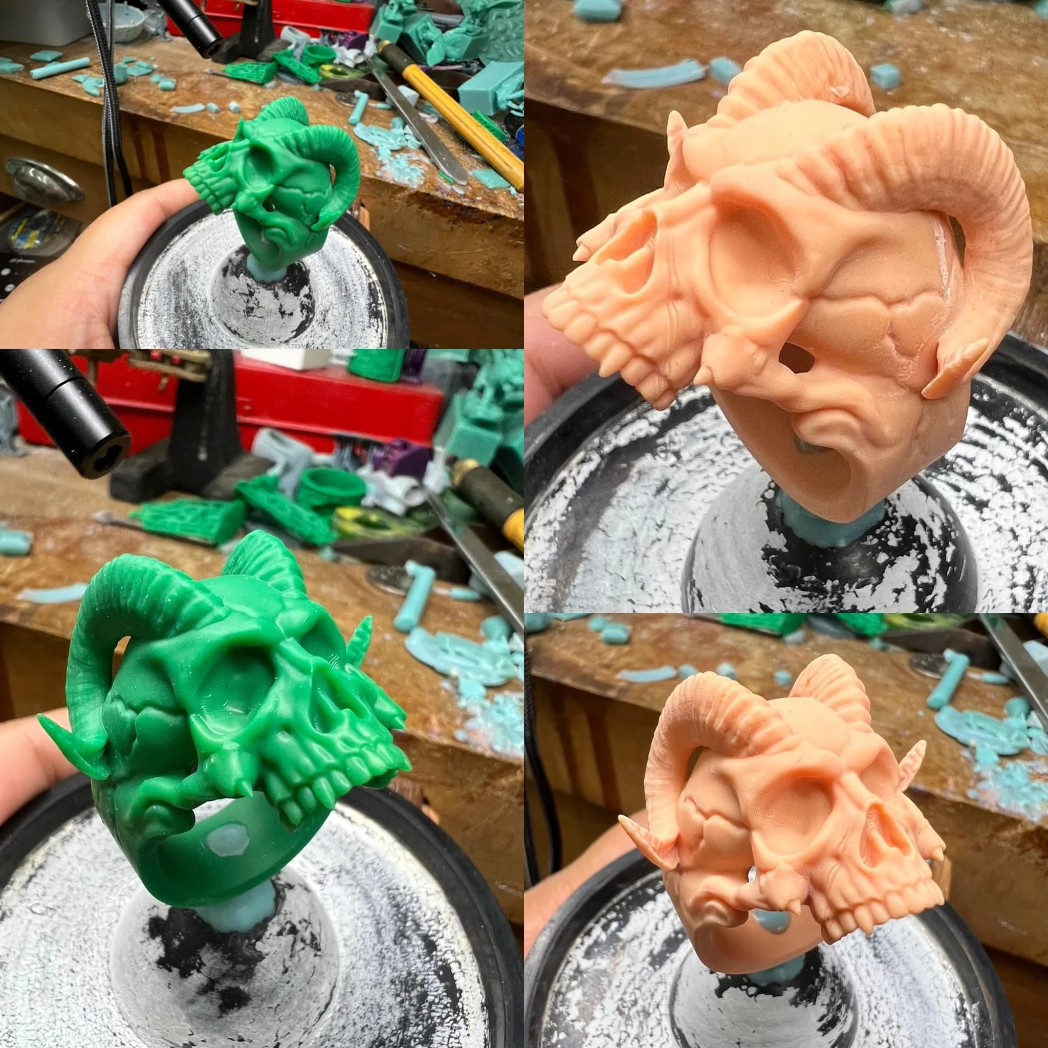 Phrozen W20及W40鑄造樹脂 列印及鑄造應用分享