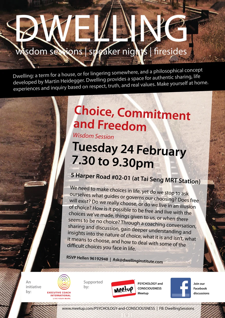 Wisdom Session: Choice, Commitment and Freedom
