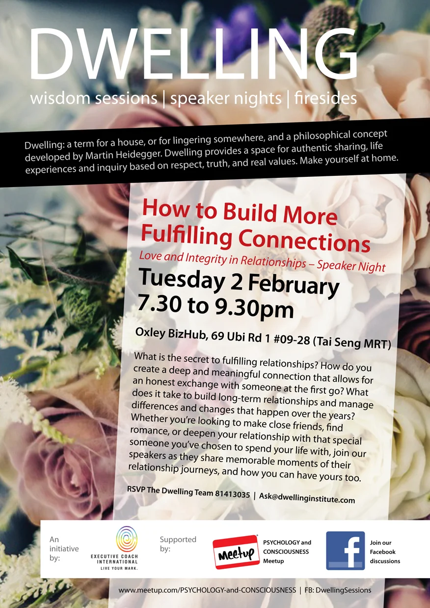 Speaker Night: How to Build More Fulfilling Connections
