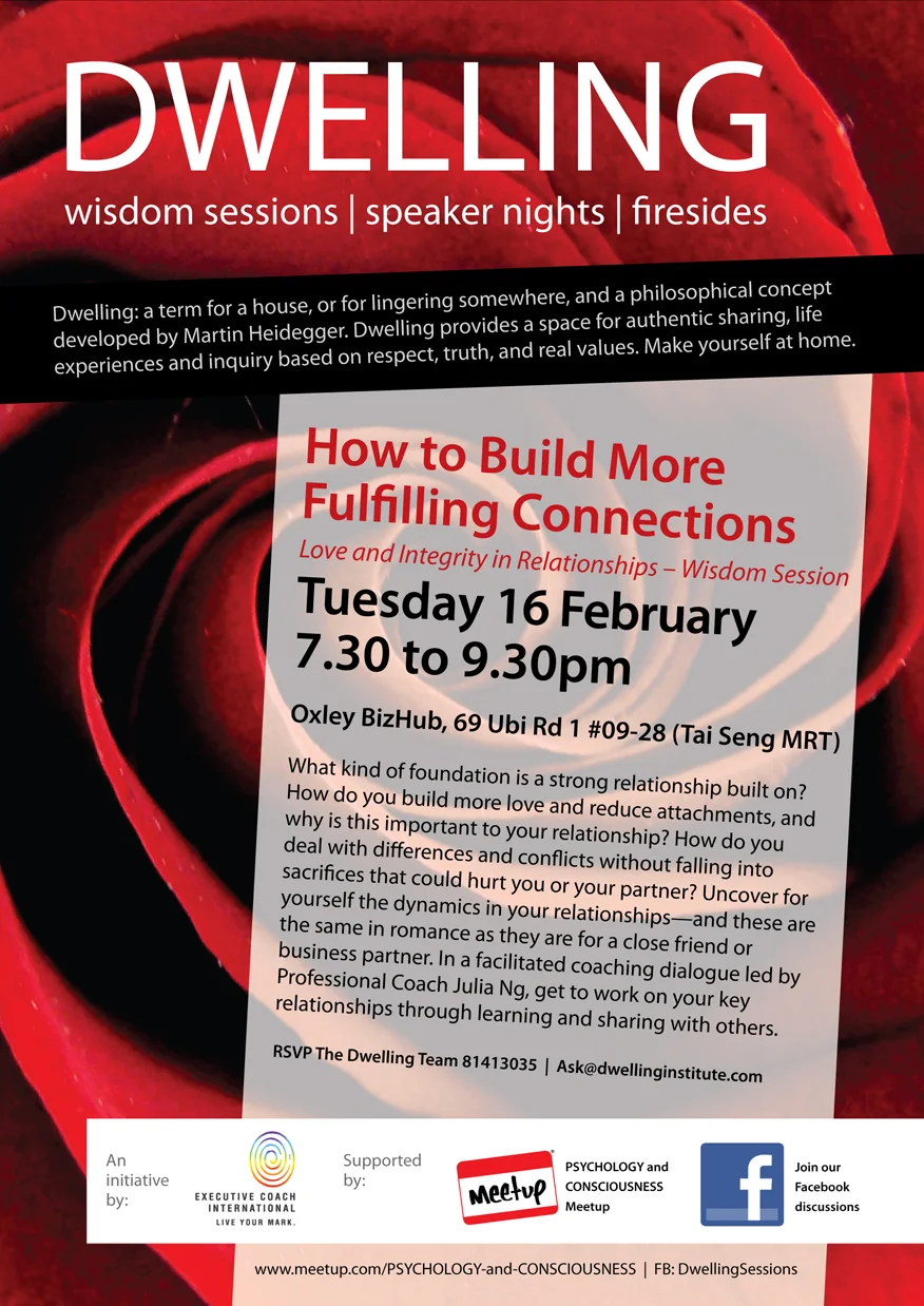 Wisdom Session: How to Build More Fulfilling Connections