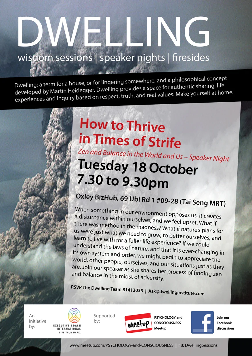 Speaker Night: How to Thrive in Times of Strife