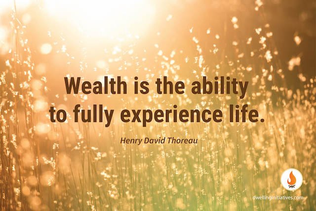 Thoreau on Wealth