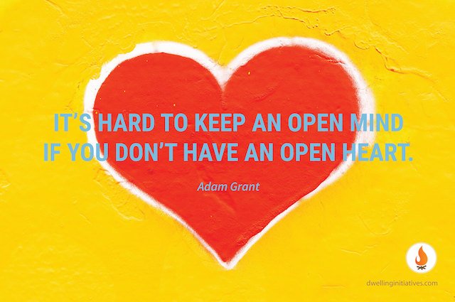 Open mind open heart