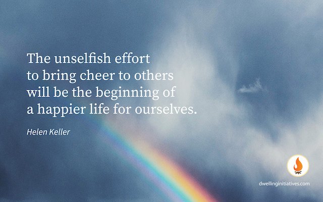 Bring cheer to others