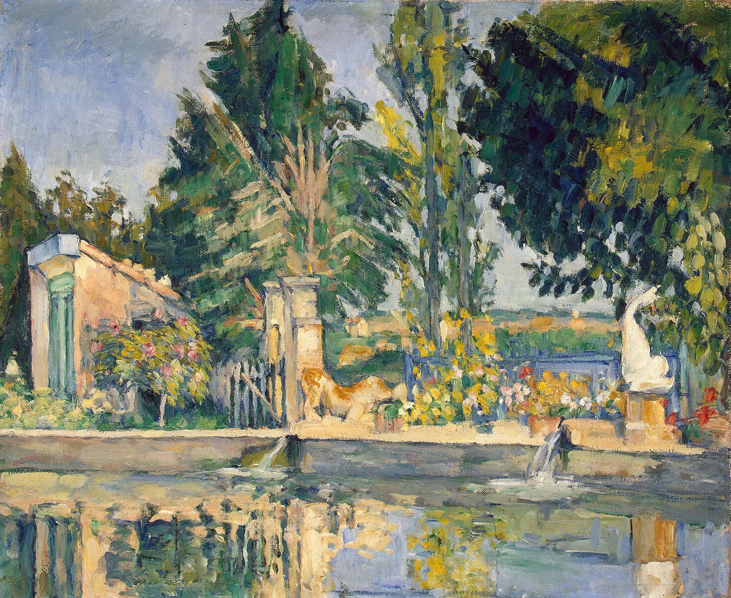 Paul Cézanne, Jas de Bouffan , 1876, Hermitage Museum.