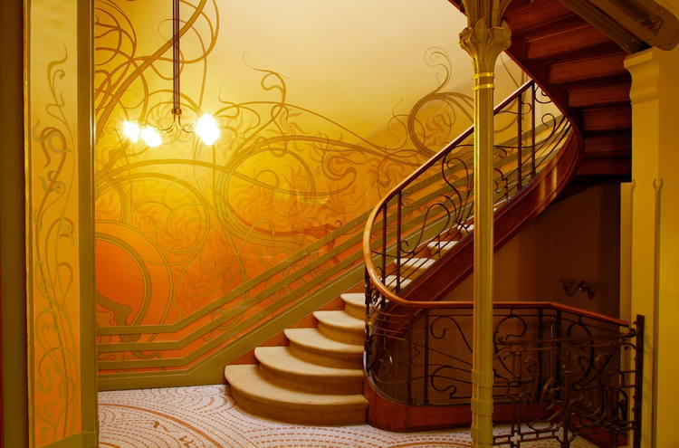 Victor Horta, Hôtel Tassel , 1893-1894. Brussels.