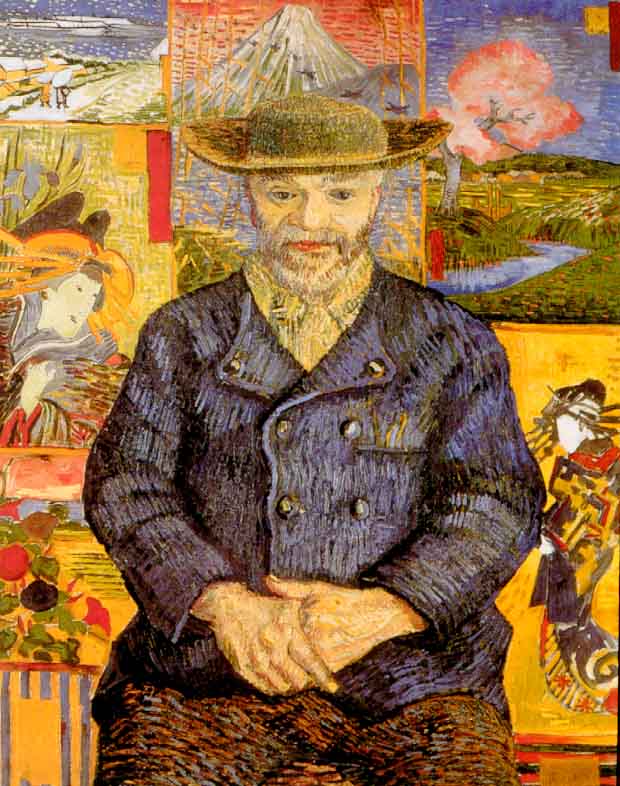 Vincent van Gogh, Portrait of Père Tanguy , 1887, Musée Rodin.
