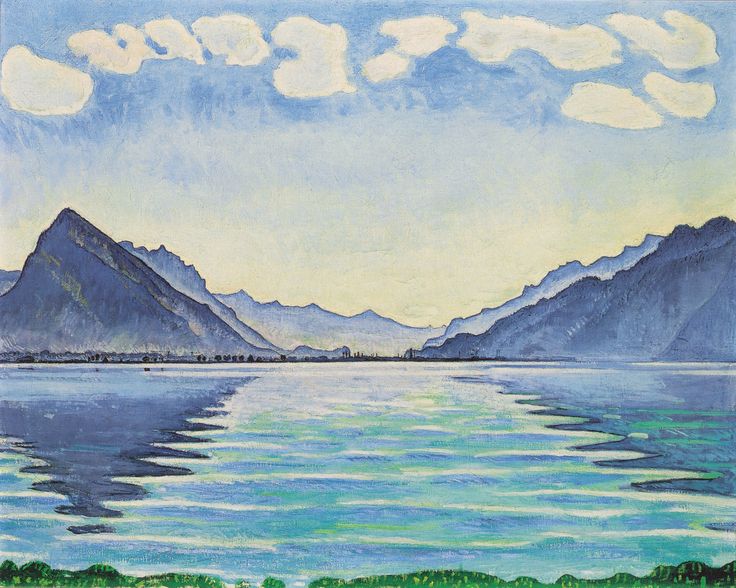 Ferdinand Hodler, Lake Thun , 1905. 