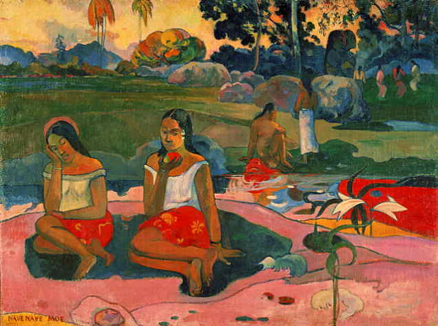 Paul Gauguin, Nave, Nave Moe (Miraculous Source), 1894, Hermitage Museum, St. Petersburg.