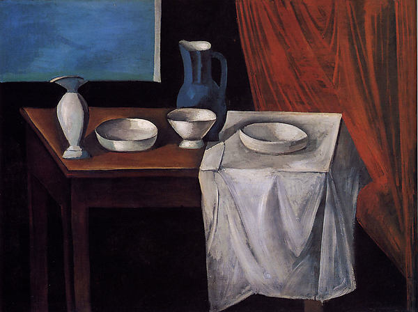 André Derain, La Table (The Table) , 1911, Metropolitan Museum of Art, New York.