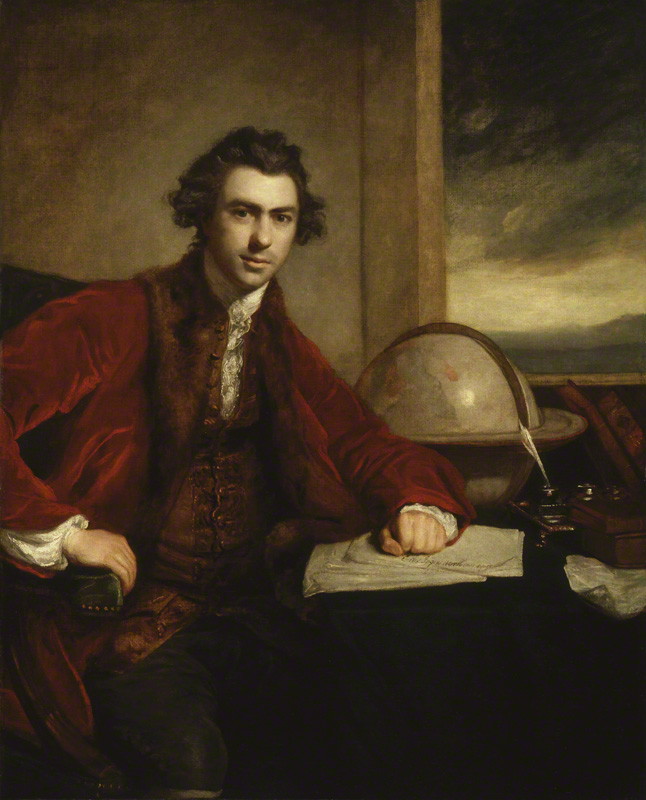 Sir Joshua Reynolds, Sir Joseph Banks , 1773, National Portrait Gallery, London.