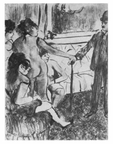 Edgar Degas, The Serious Client , 1879, Private collection, London.