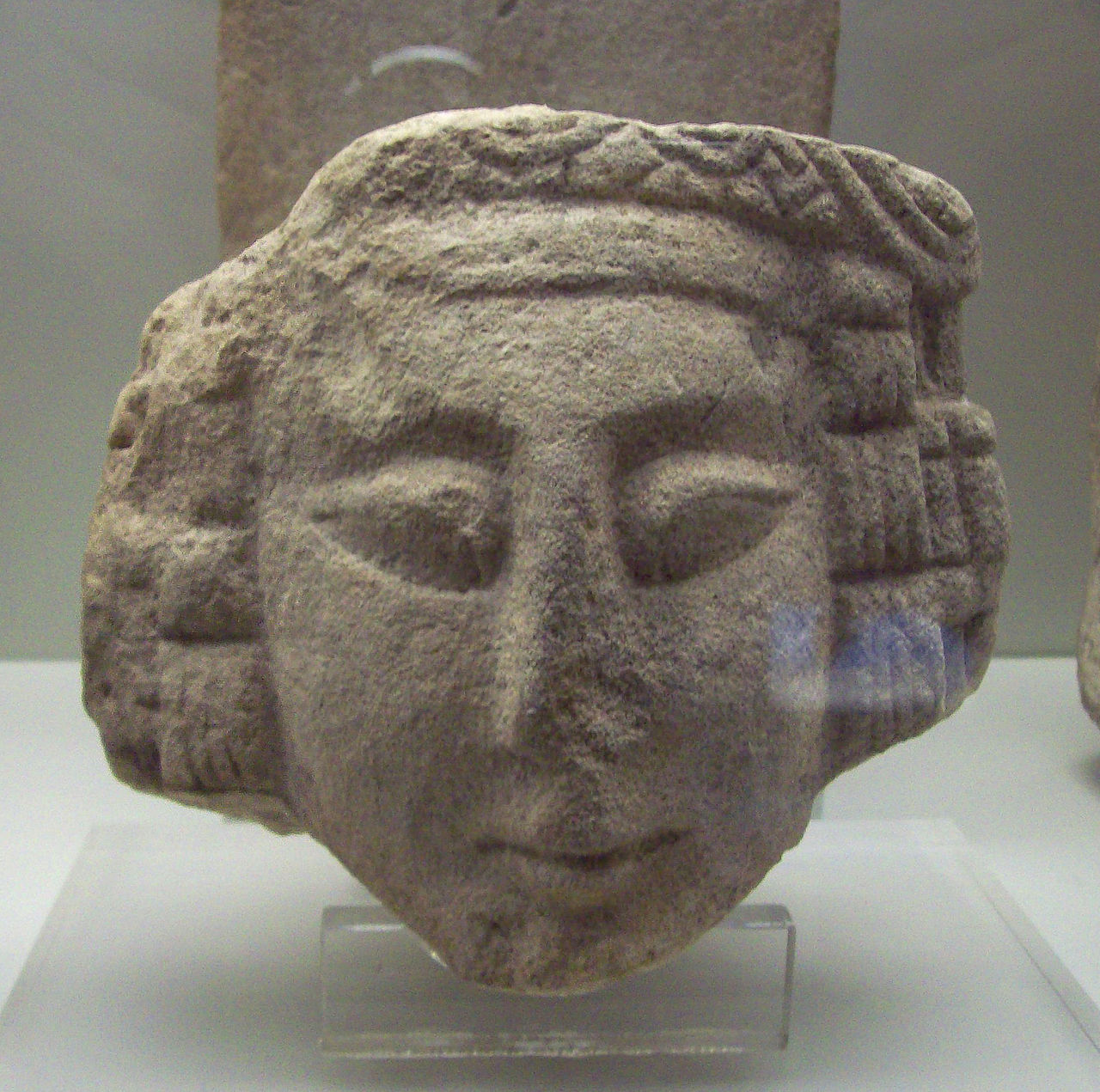 Iberian female sculpture from 3rd or 2nd century BC.