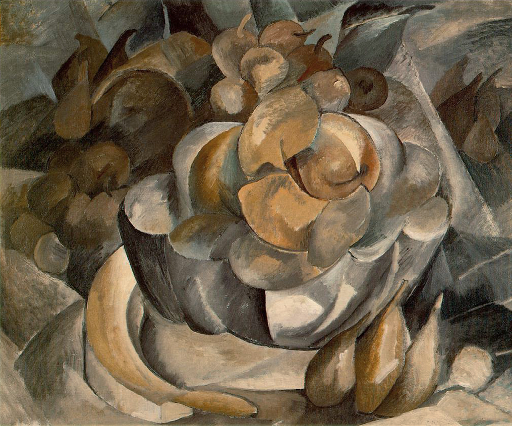 Georges Braque, Fruit Dish , 1908–09, Moderna Museet, Stockholm.