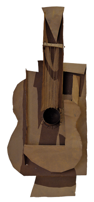 Pablo Picasso, Guitar , 1912, Metropolitan Museum of Art, New York. 