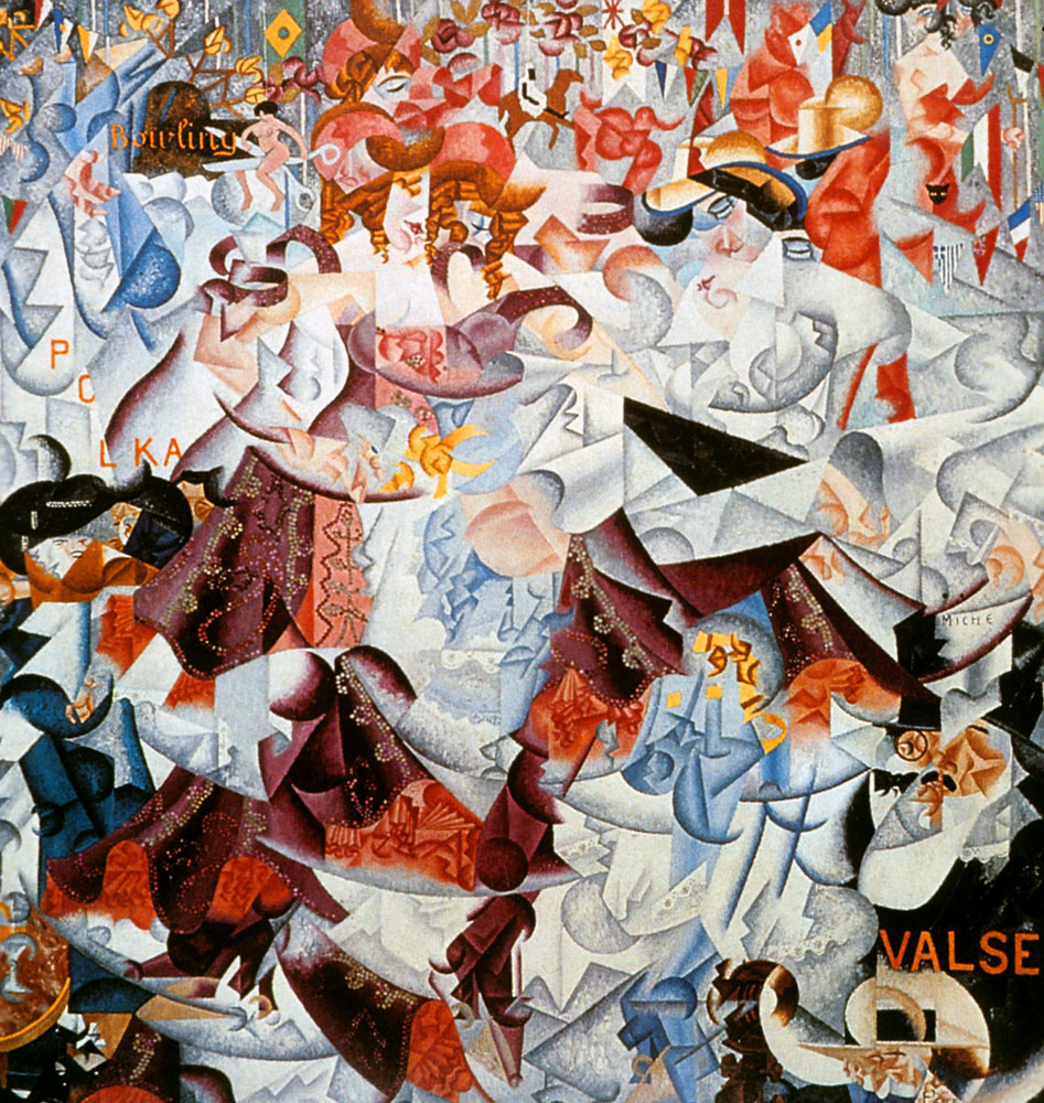 Gino Severini, Dynamic Hieroglyphic of the Bal Tabarin , 1912, Museum of Modern Art, New York.