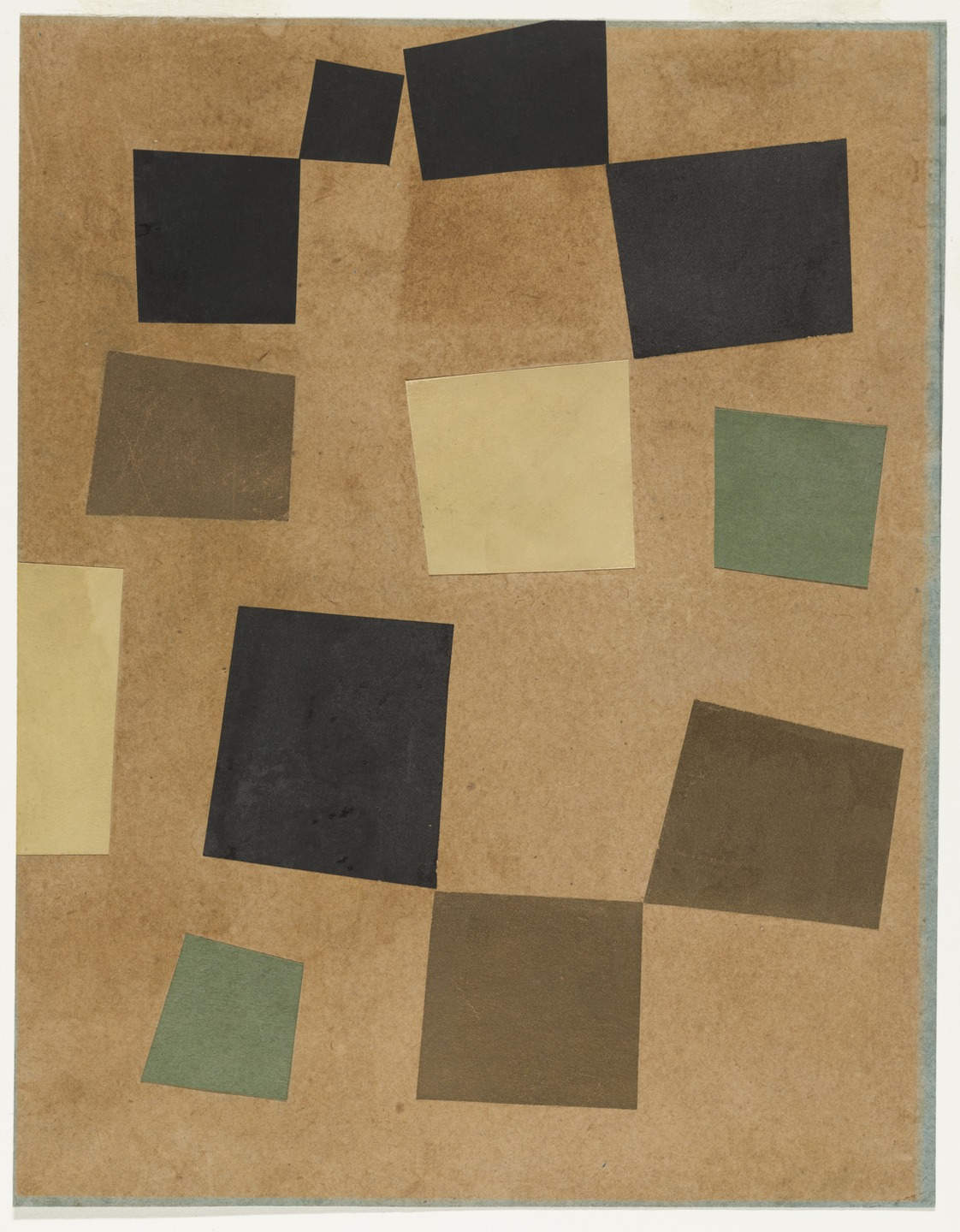 Jean (Hans) Arp, Untitled (Collage with Squares Arranged according to the Laws of Chance) , 1917, Museum of Modern Art, New York. 