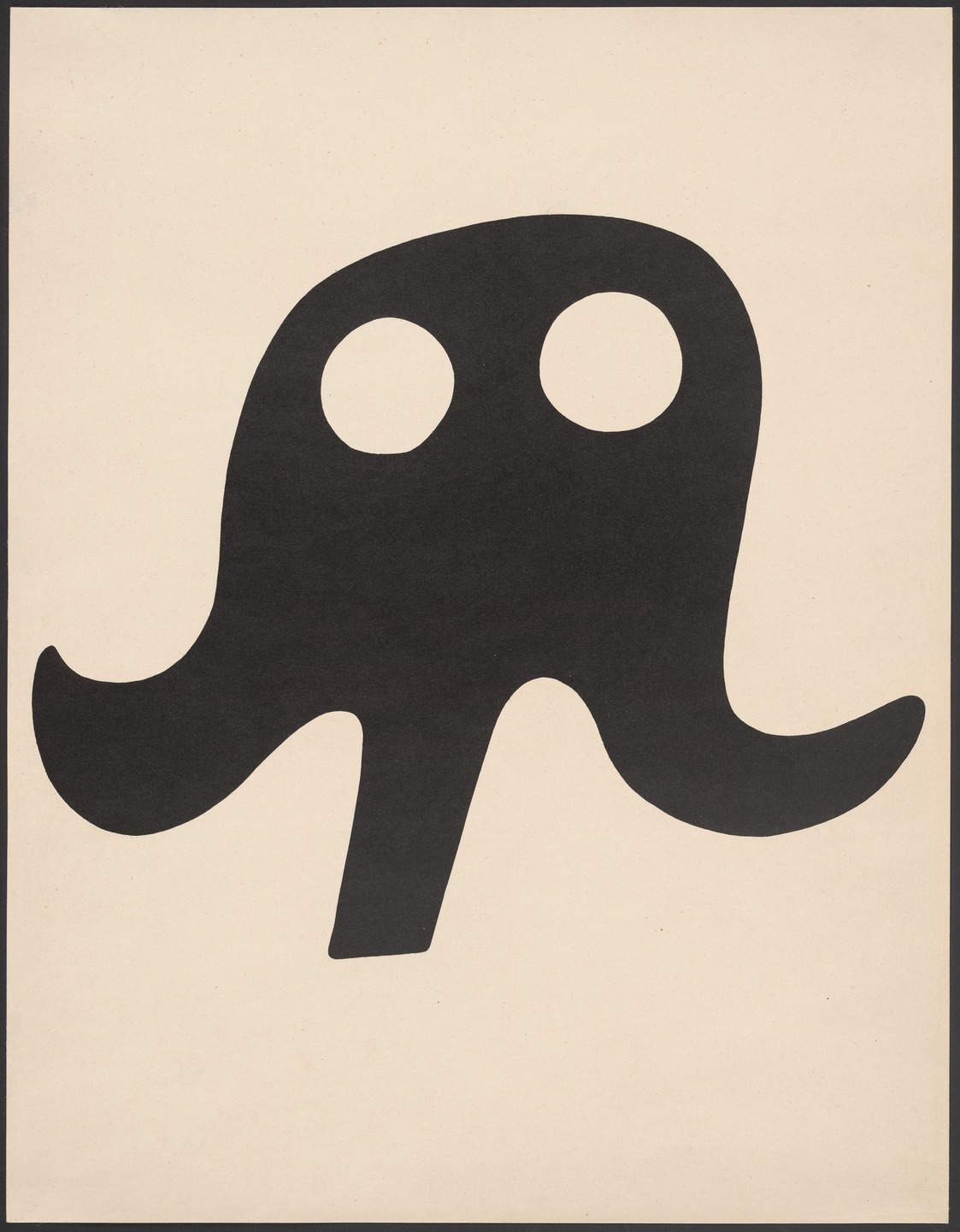 Jean (Hans) Arp, Mustache Ha t , 1923, Museum of Modern Art, New York.