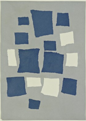Jean (Hans) Arp, Untitled (Collage with Squares Arranged according to the Laws of Chance) , 1917, Museum of Modern Art, New York. 