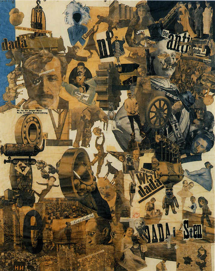 Hannah Höch, Cut with the Dada Kitchen Knife through the Last Weimar Beer-Belly Cultural Epoch in Germany , 1919, Berlin State Museum.