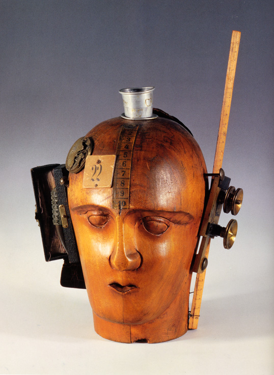 Raoul Hausmann, Mechanical Head (The Spirit of Our Age) , c. 1920, National Museum of Art, Washington DC.