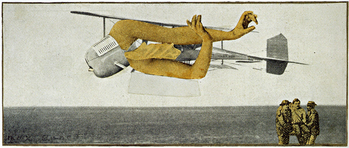 Max Ernst, Murdering Airplane , 1920, Private collection.
