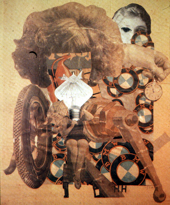 Hannah Hoch, Pretty Maiden , 1920, Private Collection.