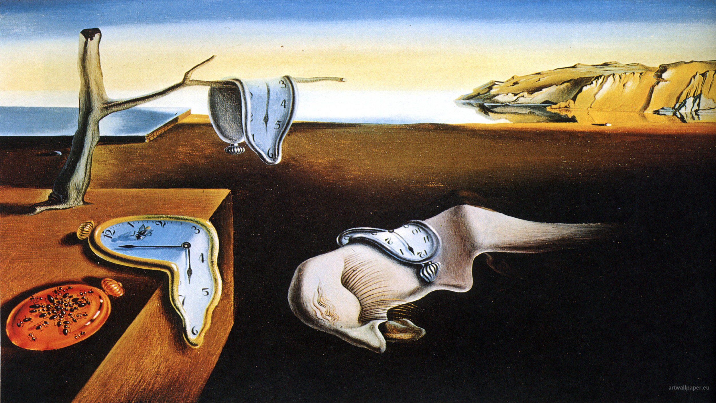 Salvador Dali, The Persistence of Memory , 1931, Museum of Modern Art, New York.