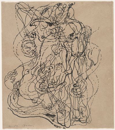 André Masson. Automatic Drawing . 1924, Museum of Modern Art, New York.