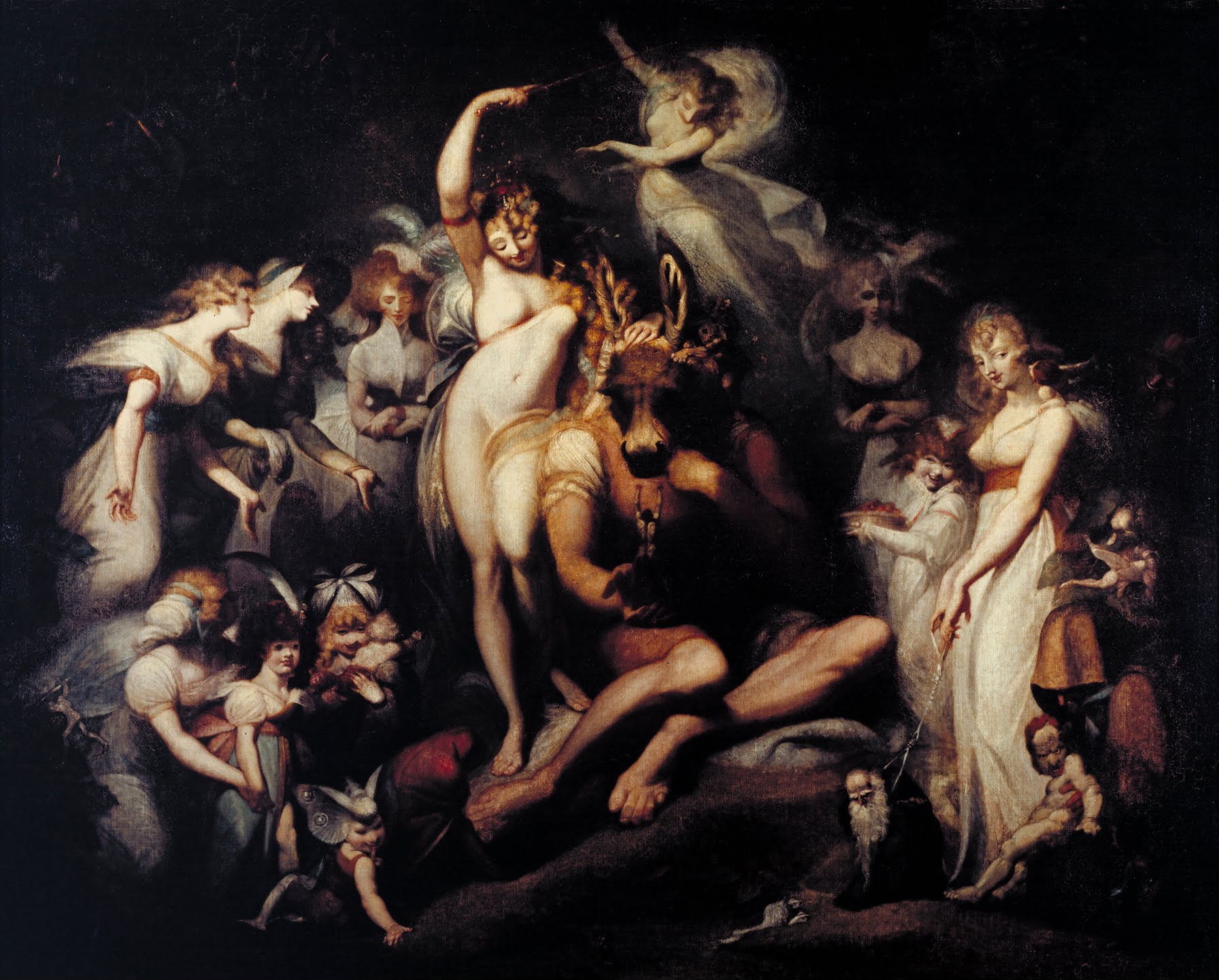 Henry Fuseli, Titania and Bottom , c. 1790, Tate Britain. 