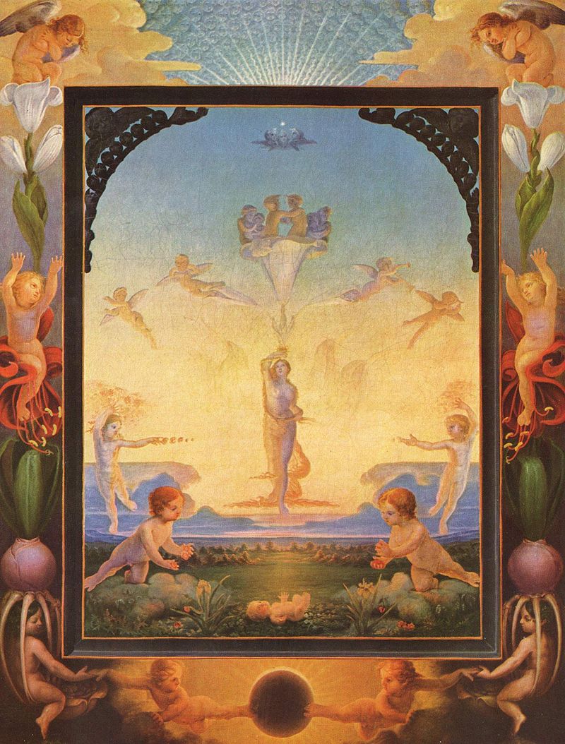 Philipp Otto Runge, Morning , 1808, Kunsthalle, Hamburg.