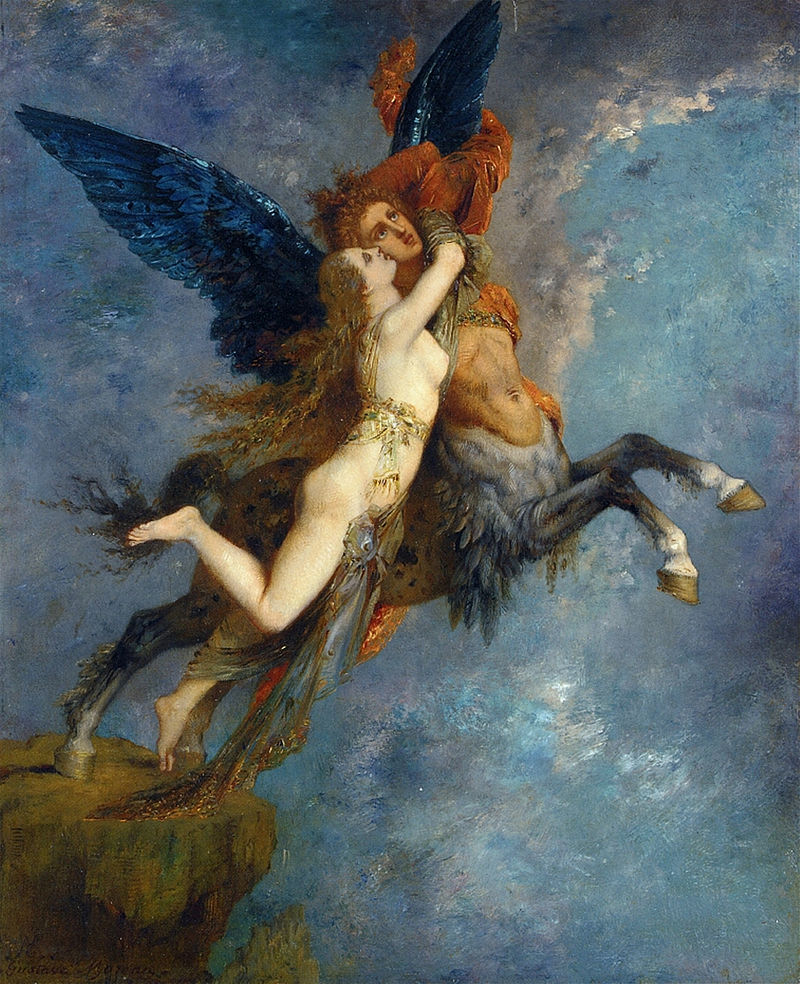 Gustave Moreau, The Chimera , 1867, Fogg Art Museum, Harvard. 