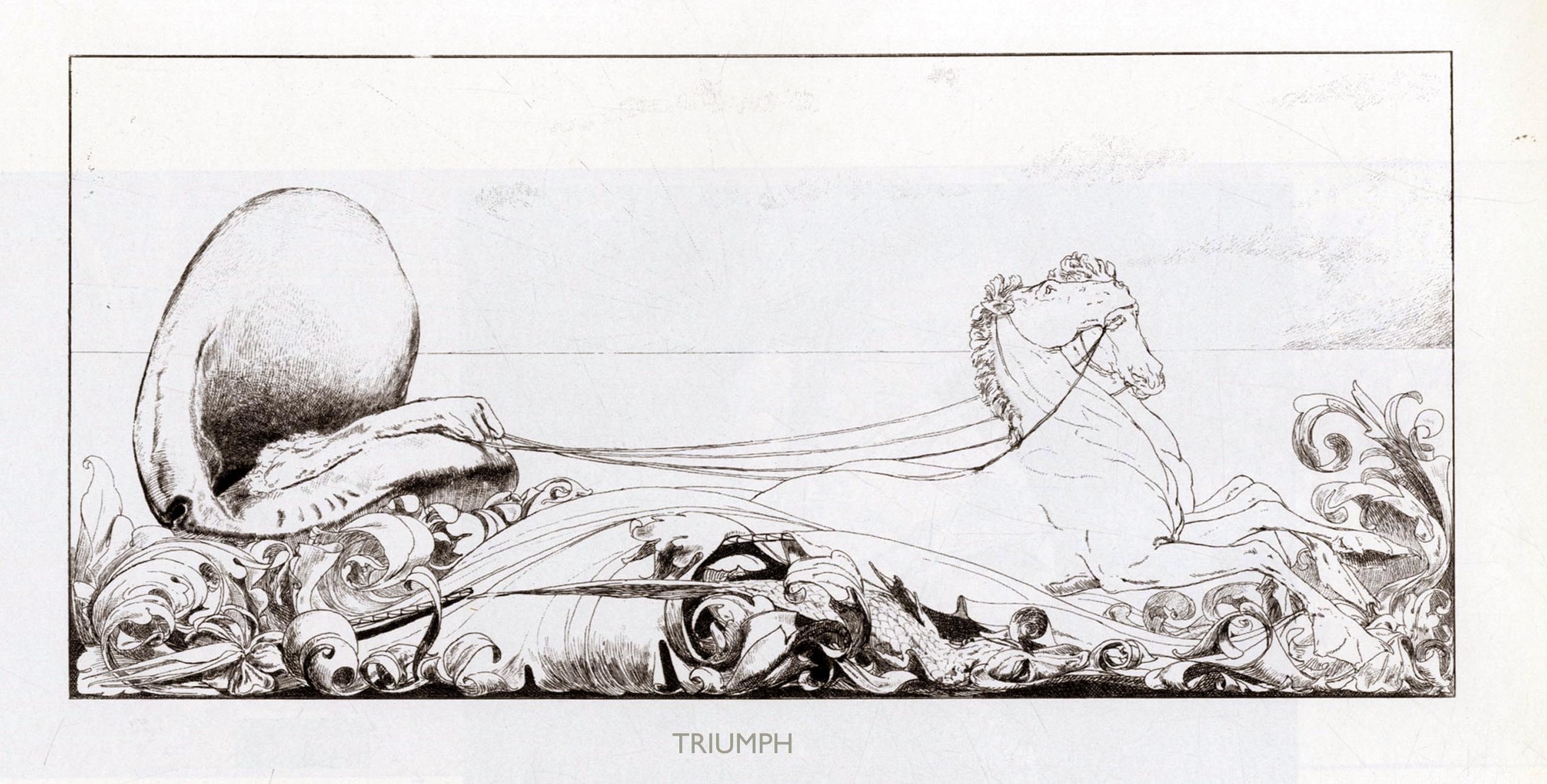 Max Klinger, A Glove: Triumph , 1881. 