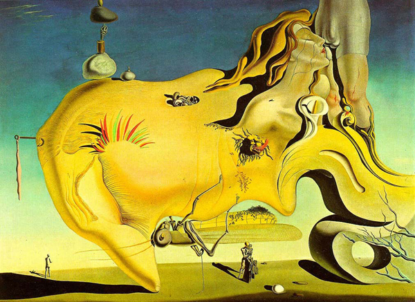 Salvador Dalí, The Great Masturbator , 1929, Reina Sofía, Madrid.