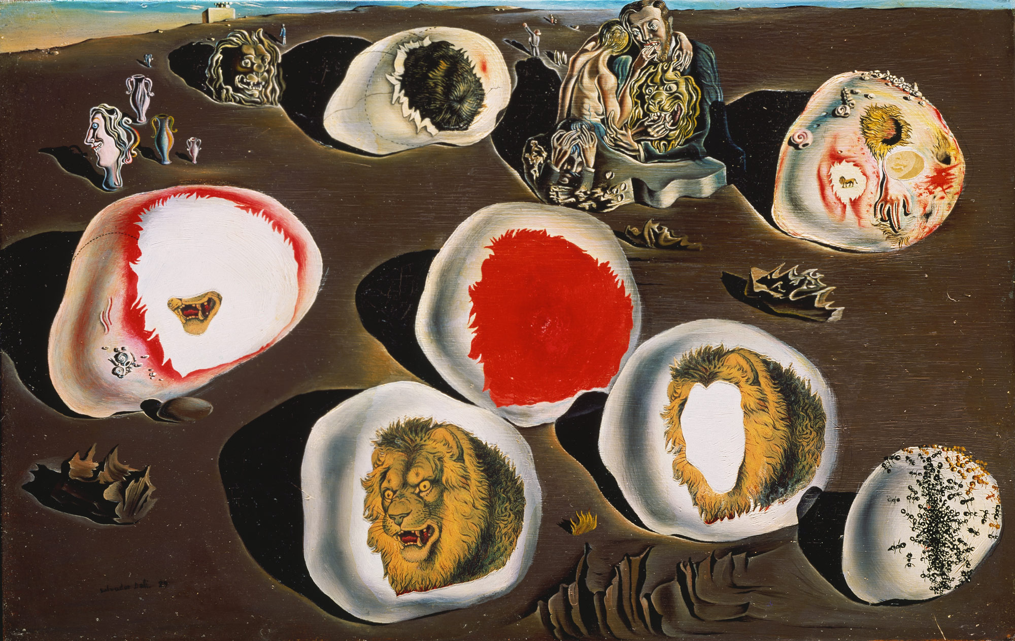 Salvador Dalí, The Accommodations of Desire , 1929, Metropolitan Museum of Art, New York.