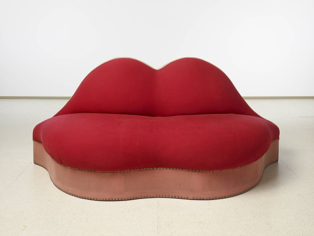 Salvador Dalí, Mae West Lips Sofa , 1937. 