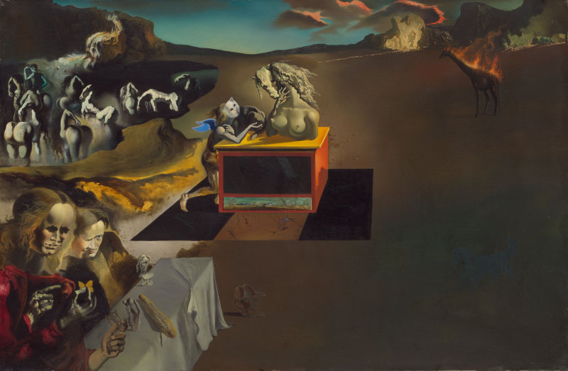 Salvador Dalí, Inventions of the Monsters , 1937, Art Institute of Chicago. 