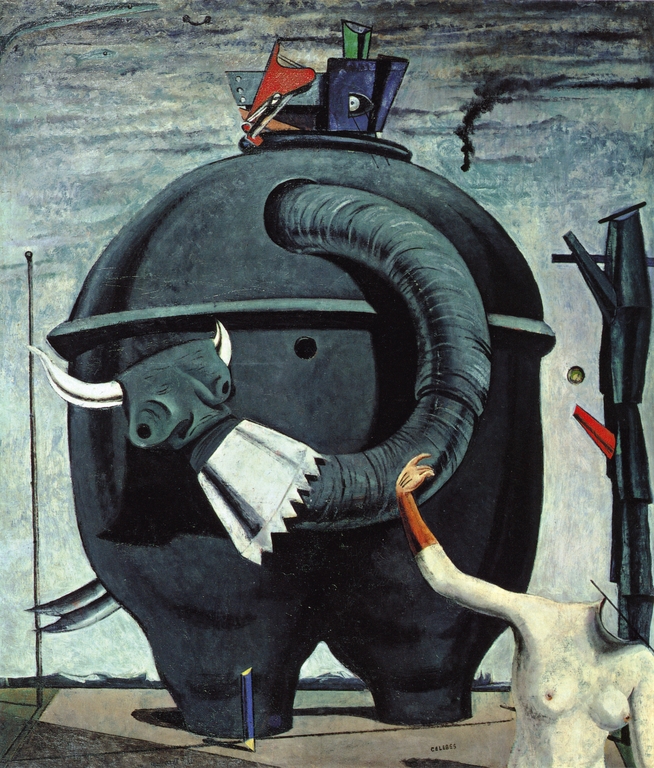 Max Ernst, The Elephant Celebes , 1921, Tate, London.