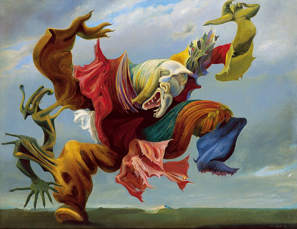 Max Ernst, The Angel of the Fireplace or T he Triumph of Surrealism, 1937, Private Collection.
