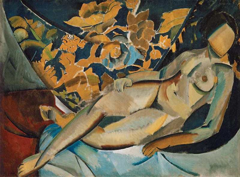 Vladimir Tatlin, Lying Model , 1912, Russian State Archive of Literature and Art.