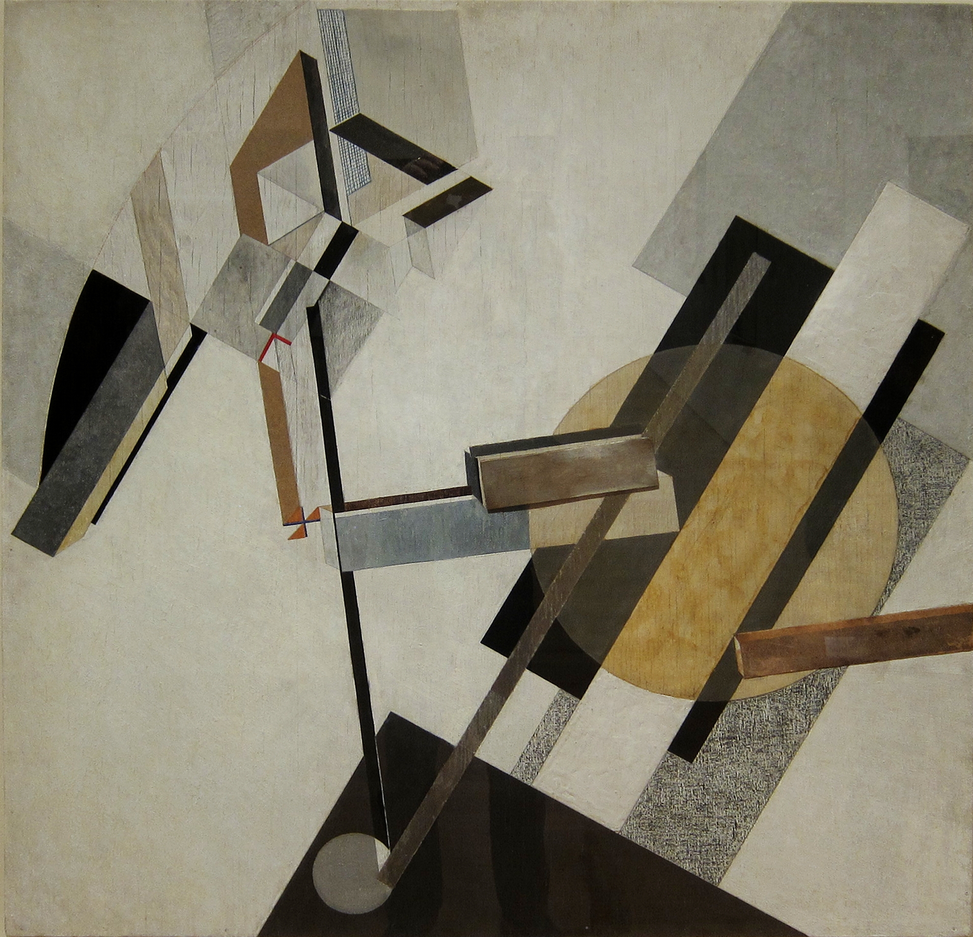 El Lissitzky, Proun , c.1922, Museum of Modern Art, New York. 