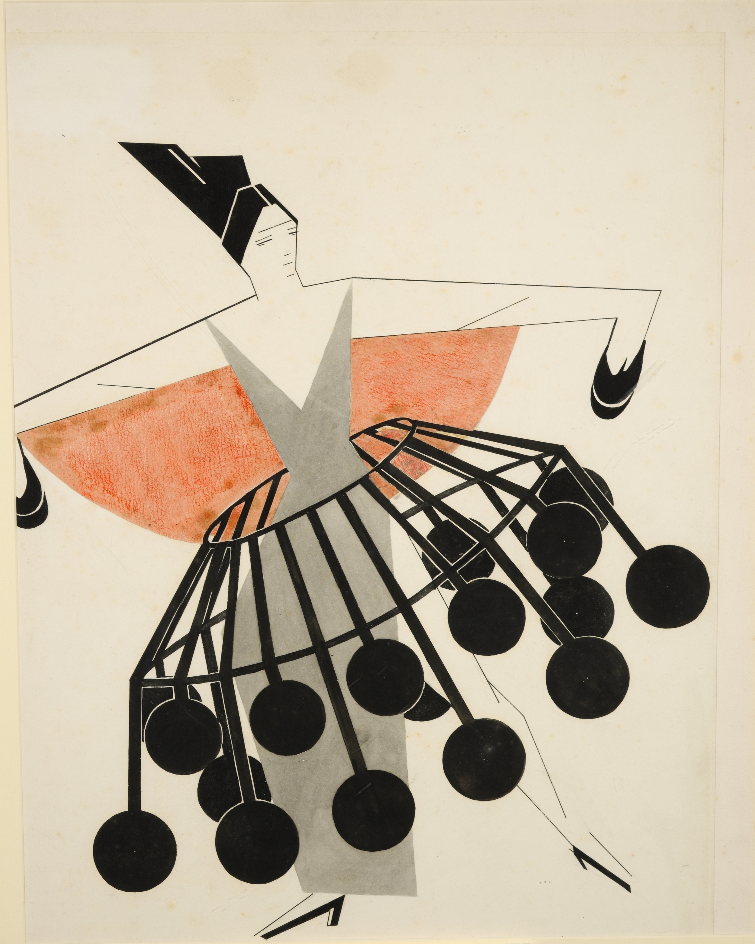 Alexandra Exter, Sketch , 1924, Lobanov-Rostovsky Collection.