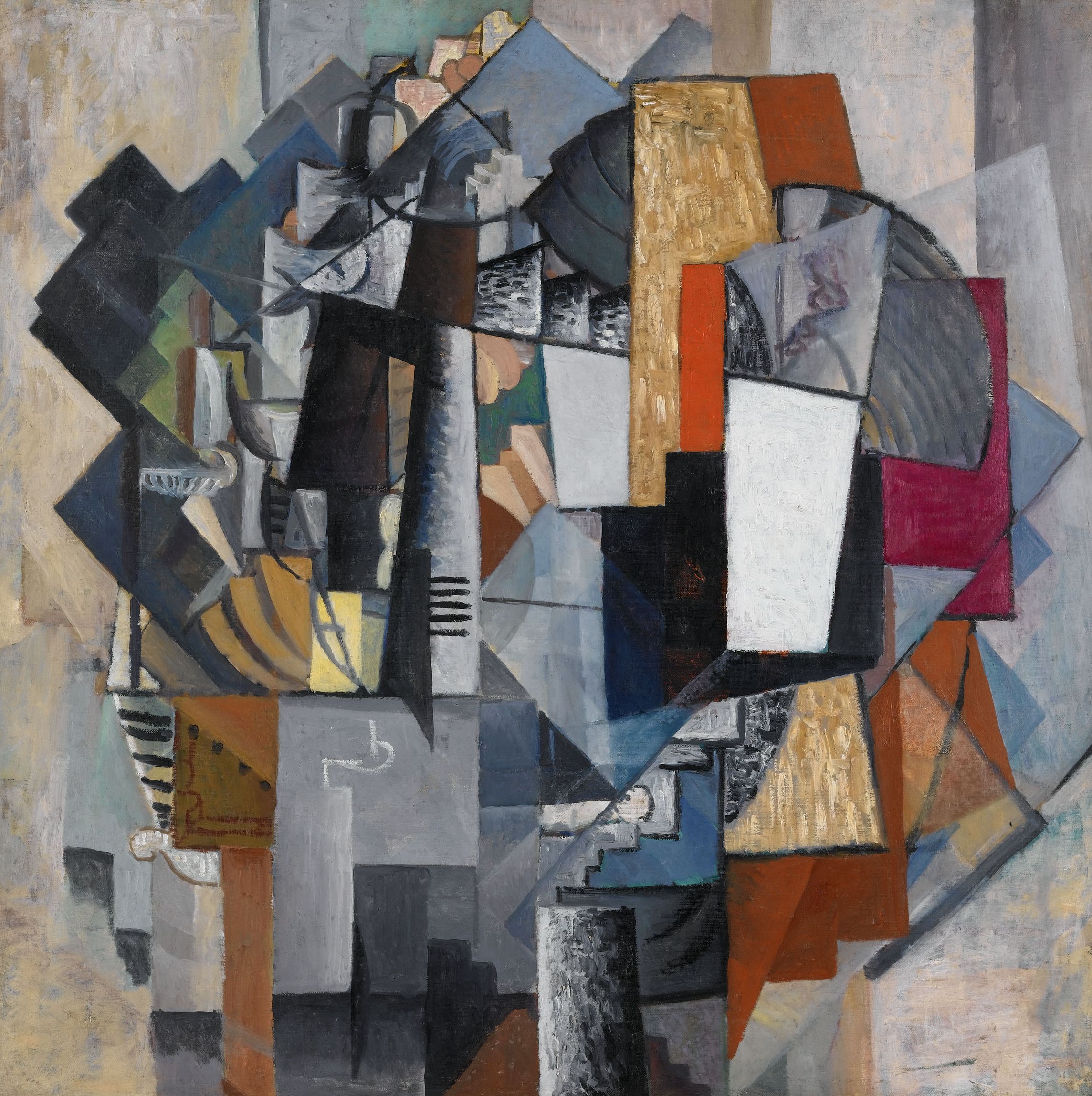 Kazimir Malevich, Bureau and Room , 1913, Stedelijk Museum, Amsterdam.