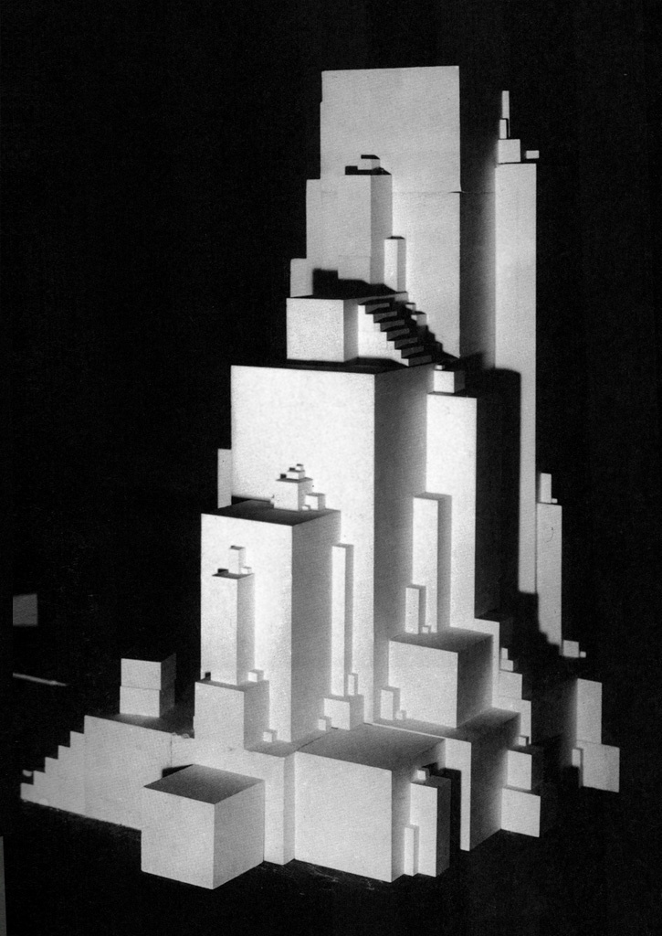 Kazimir Malevich, Architekton Zeta , 1926.